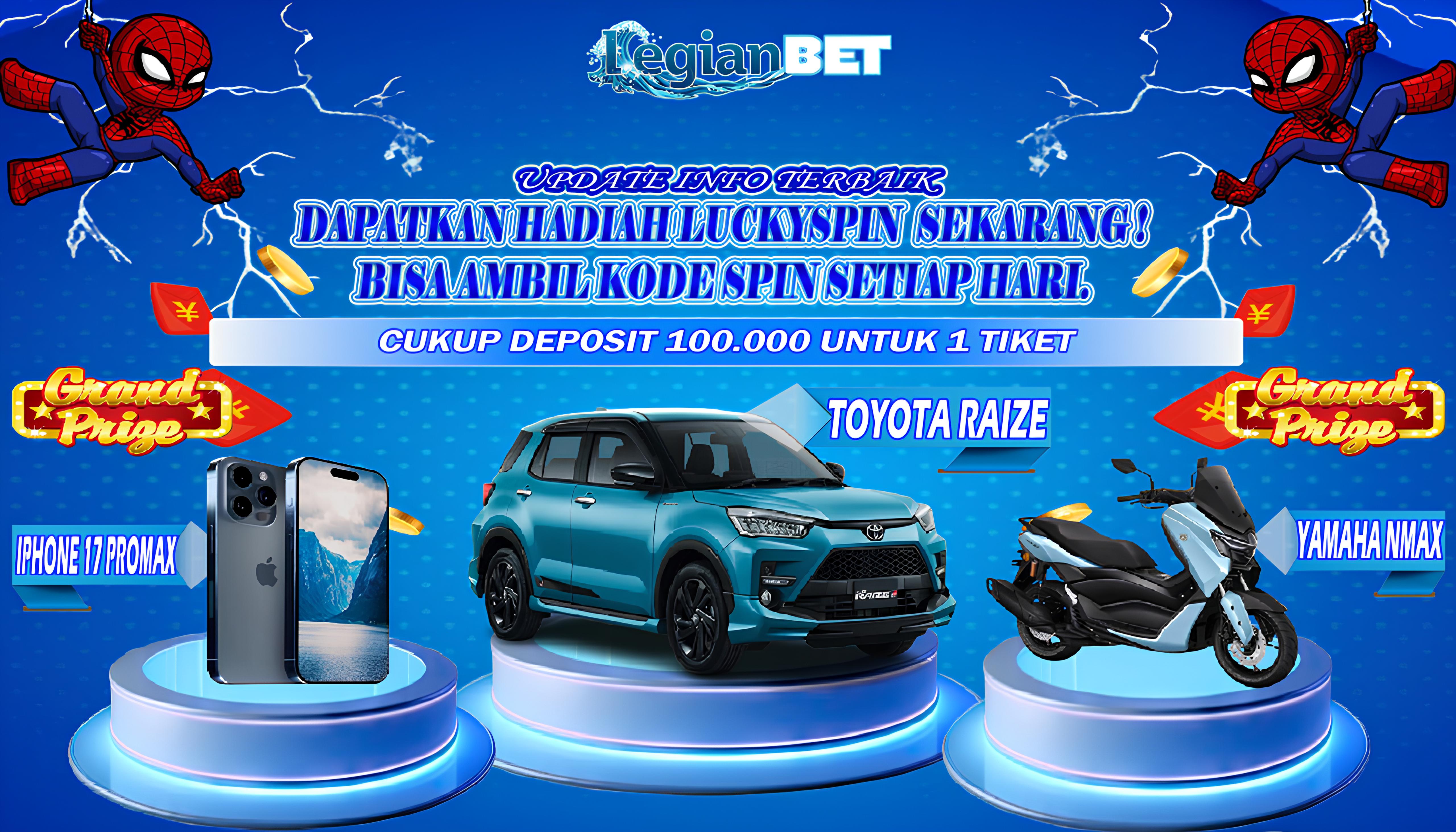 Banner Hadiah Luckyspin
