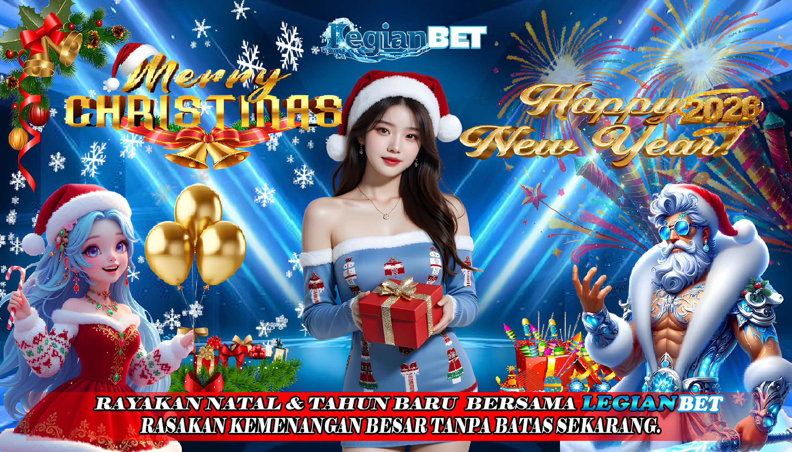 Banner Ucapan Natal Tahun Baru
